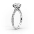 The Rachel Set With A 2 Carat Radiant Lab Diamond Hot on Sale