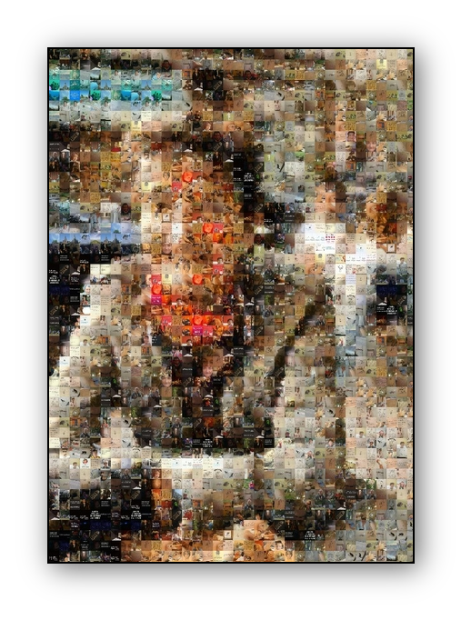 Photo Mosaic Affiche Sale